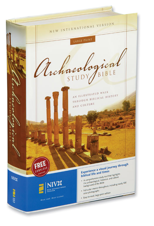 NIV Archaeological Study Bible Large Print (Case of 6) Hardback